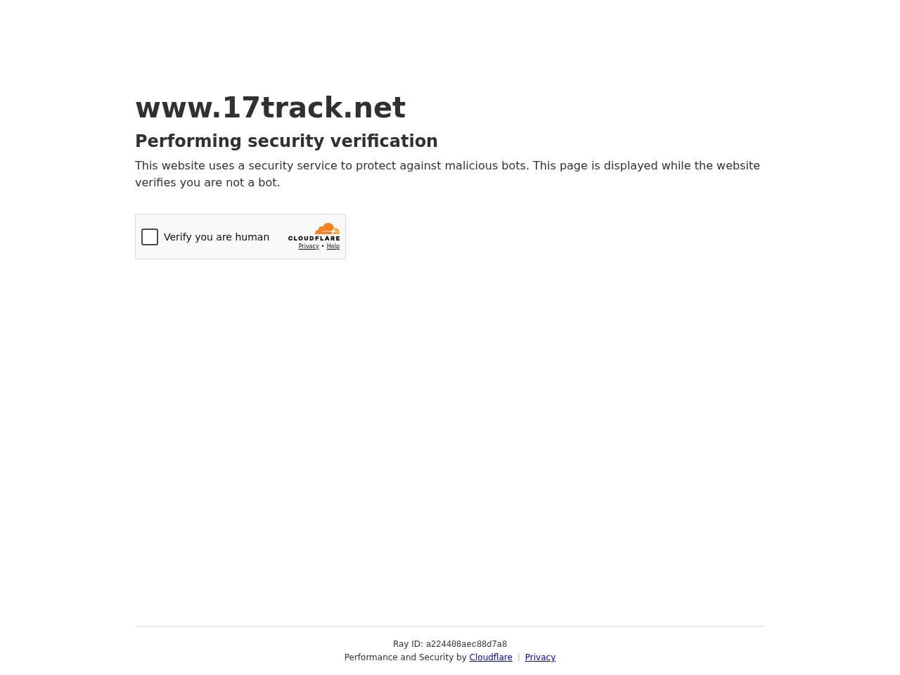 All in one global package tracking