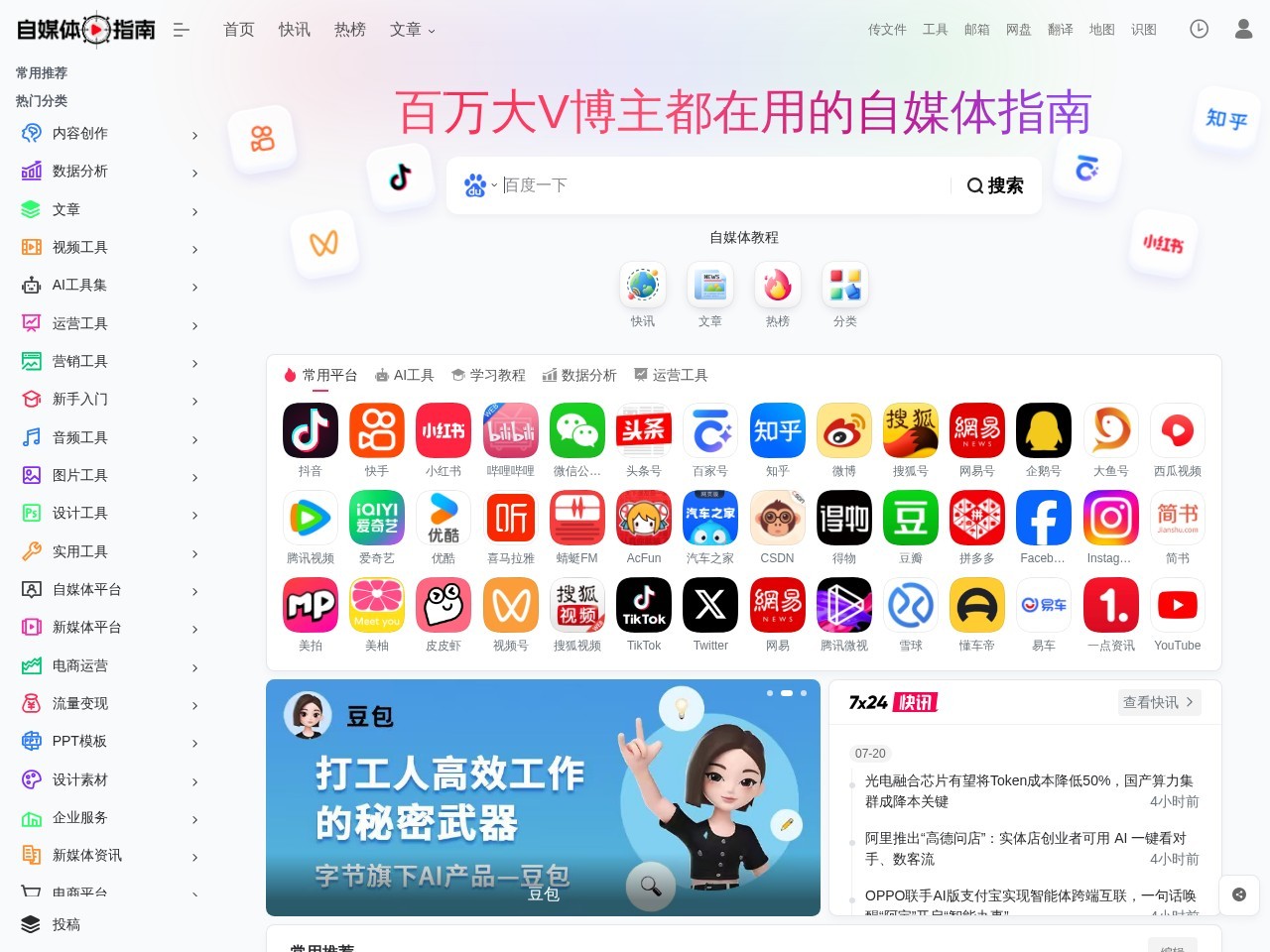 自媒体指南